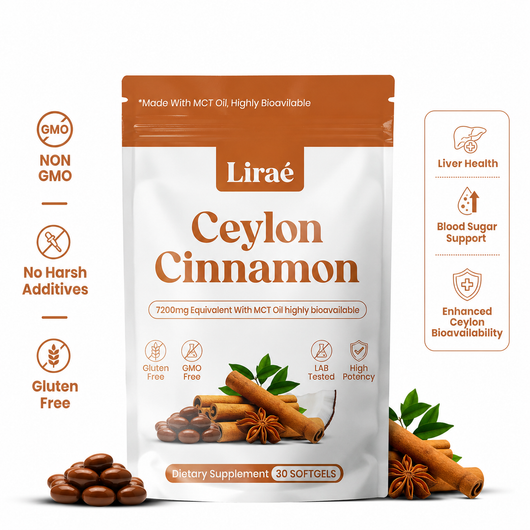 Ceylon Cinnamon 7200mg Equivalent with MCT Oil